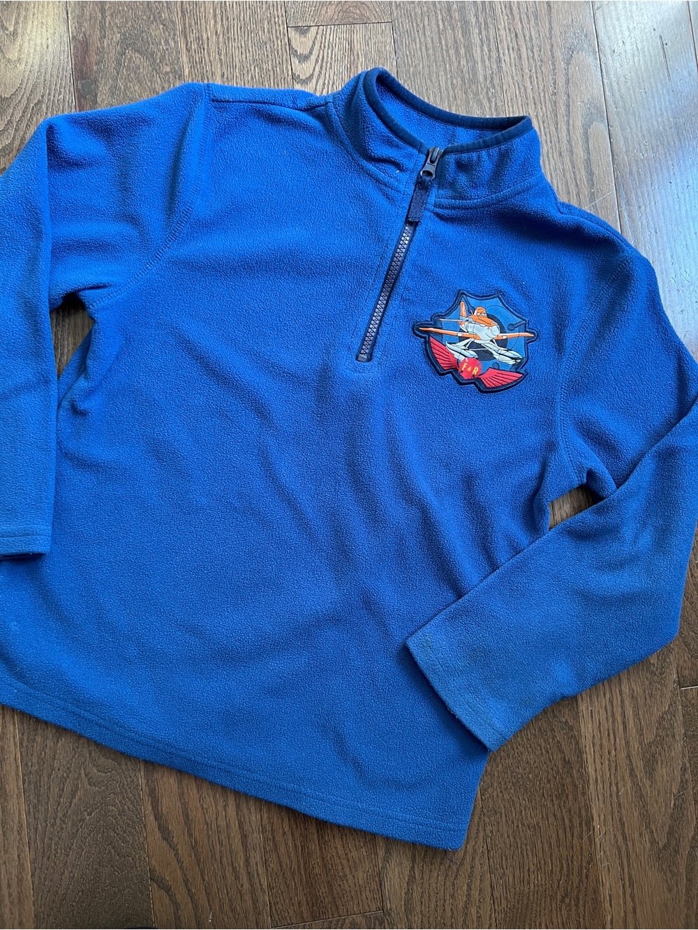 Disney Planes Dusty Crophopper Fire & Rescue fleece kids size 7/8